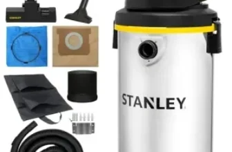 STANLEY 4.5 Gallon 4HP Wall-Mounted Wet Dry Vacuum for $60