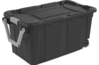 40-Gallon Sterilite Extra Large Wheeled Storage Bin for $20
