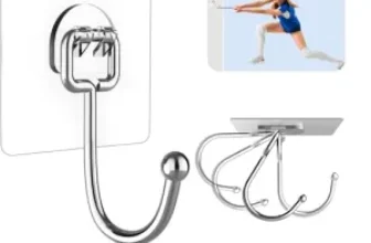 Strjobaili 12-Pack Heavy Duty Adhesive Hooks for $4.99