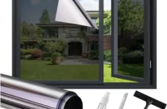 17.5″ x 78.7″ One-Way Window Privacy Film for $5.56