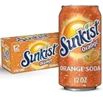 12-Pack Sunkist Orange Soda 12oz Cans for $4.75