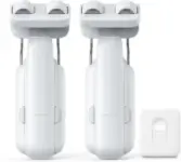 SwitchBot Double Side Automatic Curtain Opener with Bluetooth Remote Control for $140