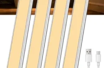 4-Pack SZOKLED 9.84″ Motion Sensor Rechargeable Dimmable Lights for $17