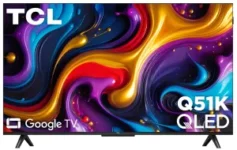 TCL Q Series 43″ 4K UHD HDR QLED Google TV (2025) Now $164