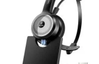 Tecknet Bluetooth & USB-C Wireless Headset with AI Noise Cancellation Mic for $27.99