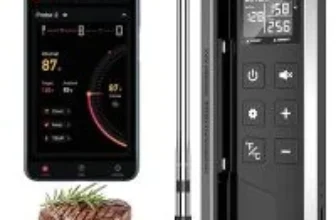 Temmio 800ft Bluetooth Wireless Meat Thermometer with Smart Timer & App Control for $19.99