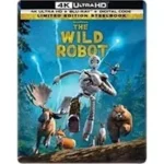 The Wild Robot Limited Edition Steelbook 4K UHD + Blu-ray + Digital for $29.96