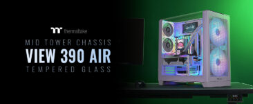 Thermaltake View 390 Air Mid Tower Case with 2x120mm Fans for $70