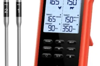 ThermoMaven X2 Wireless Meat Thermometer with 2 Probes for $40