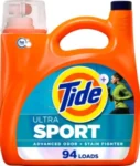 Tide Ultra Sport Liquid Laundry Detergent 94 Loads (132 fl oz) for $13