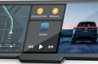 Topexplore 9.26” Carplay Screen with 2.5K Dash Cam & 1080P Backup Camera for $66
