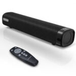 Topvision 50W Bluetooth 5.0 Wireless Sound Bar for $32.99