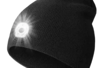 TOUCH TWO USB Rechargeable LED Beanie Hat for $6.59