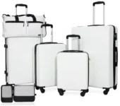 7-Piece Tripcomp Hardside Luggage Set with TSA Lock for $93