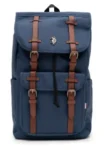 U.S. Polo Assn. Unisex Top Loader Flap Backpack for $17