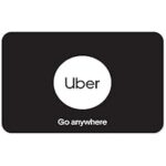Uber Gift Card for Rides – $85 Email Delivery $100