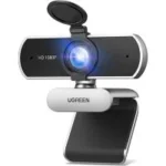 UGreen 1080p USB Webcam with 2 Noise Cancelling Microphones for $17.99