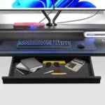 Under Desk Sliding Pull-Out Drawer Organizer for Standing Desks – $38.49