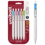 Uni-ball One Retractable Gel Pens 5-Pack for $3.62