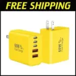 Universal USB-C Charging Brick in Yellow for $50.39