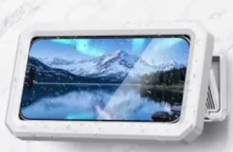 UPRONE 480° Waterproof Rotatable Shower Phone Holder for $5.59