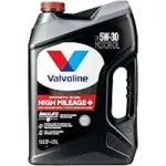 Valvoline High Mileage 5W-30 Motor Oil 5 Quart – Now $20.99