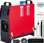 VEVOR 12V 5KW Diesel Air Heater with Remote Control & LCD for $59