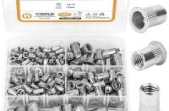 Vigrue 185-Piece Stainless Steel Nutserts Set for $19.79