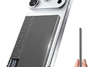 Vonuv 5000mAh Magnetic Wireless Charging Power Bank for $12.99