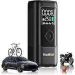 Warwolf 160PSI Portable Tire Inflator Air Compressor for $29.99