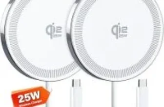 WayLite 25W Qi2 Magnetic Wireless Charger 2-Pack for $11.99