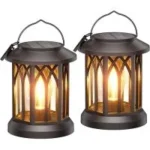 WdtPro Outdoor Waterproof Bright Hanging Solar Lanterns (2-Pack) for $14.94