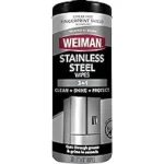 30-Count Weiman Stainless Steel Cleaner Wipes for $3.64