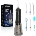 Wellleo P12 Cordless Water Flosser with 5 Tips for $8.99