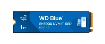 Western Digital WD Blue SN5000 1TB NVMe SSD with PCIe Gen 4.0 – Now $66