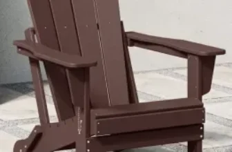 WestinTrends Malibu Outdoor Folding Adirondack Chair for $80