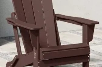 WestinTrends Malibu Outdoor Folding Adirondack Chair for $80