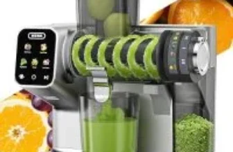 Wetie 200W 6-Mode Masticating Cold Press Juicer for $74.99
