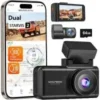 Wolfbox X3 PRO 1440P Dash Cam with GPS and 64GB Card for $119.99