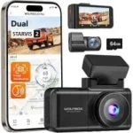 Wolfbox X3 PRO 1440P Dash Cam with GPS and 64GB Card for $119.99