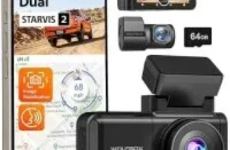 Wolfbox X3 PRO 1440P Dash Cam with GPS and 64GB Card for $119.99