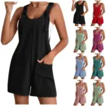Women’s Adjustable Strap Summer Romper for $10.99