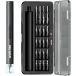 Workpro 20-in-1 3.6V Rechargeable Precision Electric Screwdriver Kit – $17.99
