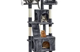 Yaheetech XL 72″ Cat Tree for $51 with Free Shipping
