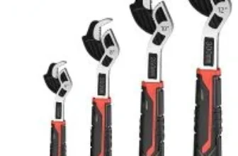 Ybqsply 4-Piece Self-Adjusting Pipe Wrench Set (6″-12″) – $27.59 at Amazon