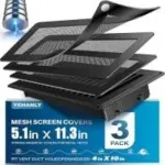 Yehanly 5.1″x11.3″ Magnetic Vent Screen Mesh Covers (3-Pack) for $14.99