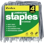 50-Pack Zevlux 4″ Heavy Duty Landscape Staples for $6.99