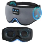 ZHENYEMEI 3D Sleep Mask with Bluetooth Headphones for $13