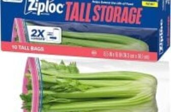 Ziploc Tall Food Storage Bags (10-Count) for $3.30