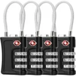 Ziyogift 3-Digit TSA Luggage Lock (4-Pack) for $9.49